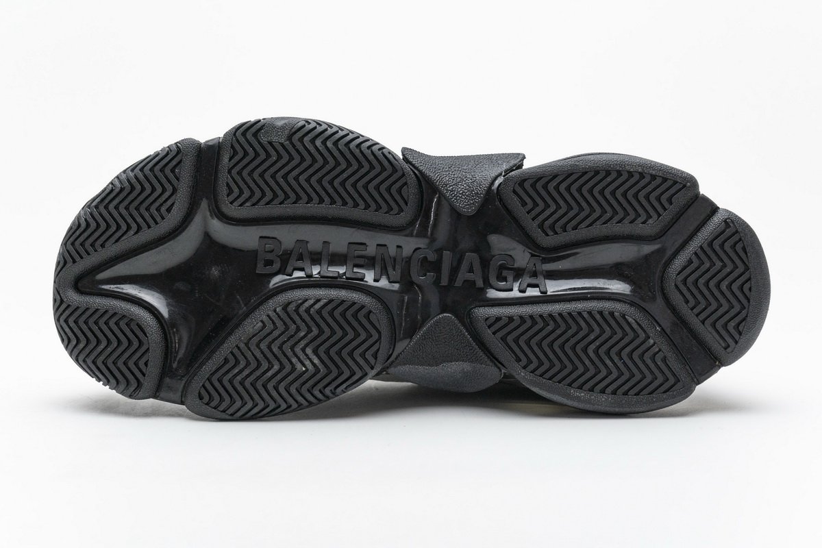 541624 w09e1 7320 Ba*len*cia*ga triple s black silver2