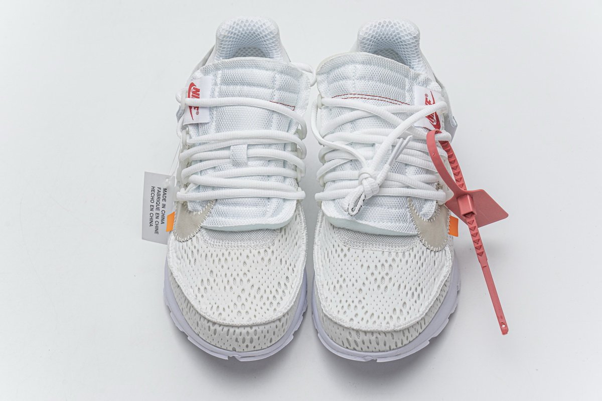 AA3830-100 OFF-WHITE x Nike Air Presto White