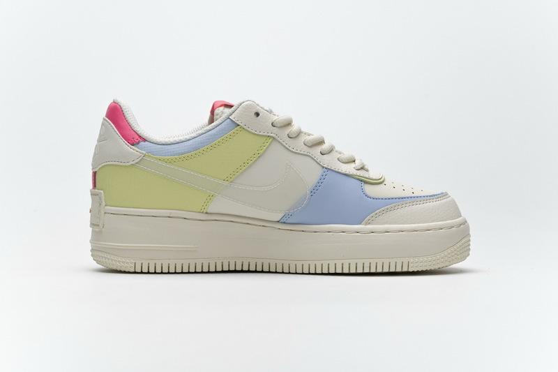 CU3012-164 Nike W Air Force 1 Shadow Pale Ivory Pink