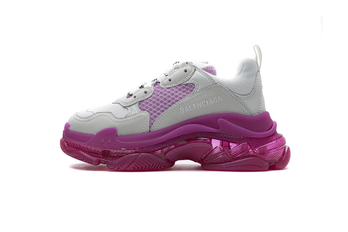 544351 w09o1 2281 Ba*len*cia*ga triple s white pink