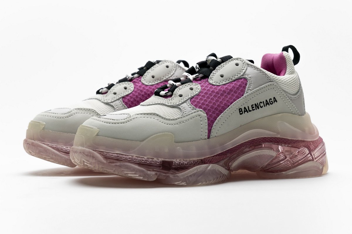 544351 w09e1 1633 Ba*len*cia*ga triple s purple red