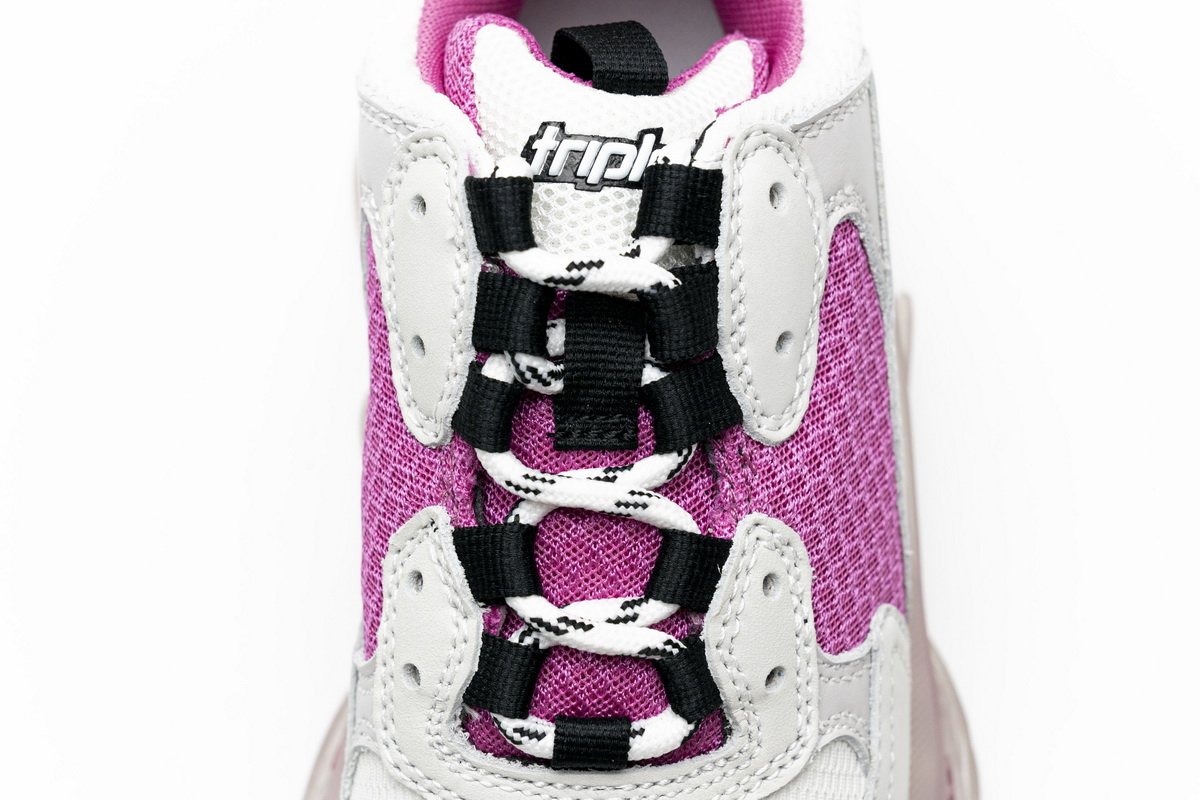 544351 w09e1 1633 Ba*len*cia*ga triple s purple red