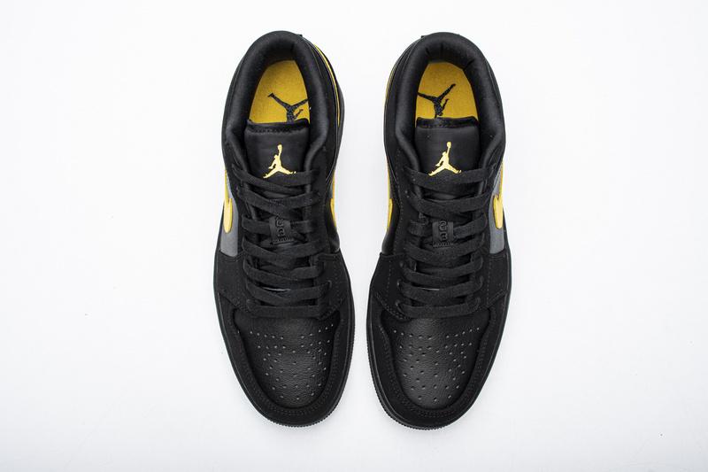 Air Jordan 1 Low Black Gold 553558-071