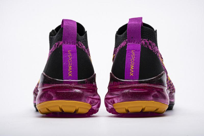 Nike Air VaporMax Flyknit 3.0 2019 Fuchsia Orange Black AJ6910-600
