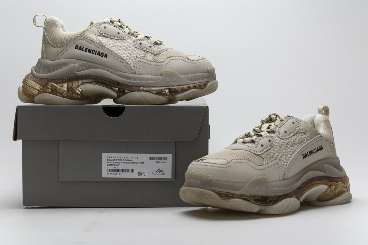 544351 w09o1 2178 Ba*len*cia*ga triple s champagne