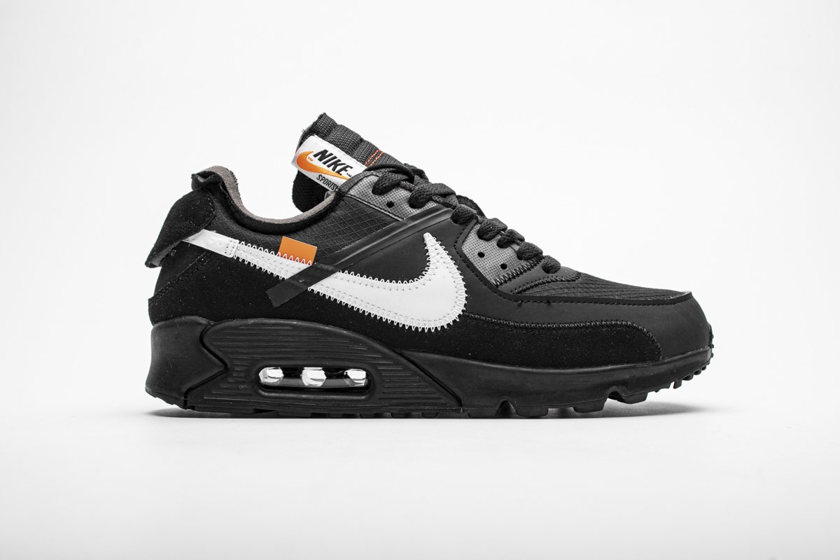 AA7293-001 Off-White x Nike Air Max 90 “All Black”