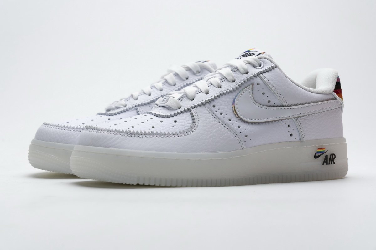 CV0258-100 Nike Air Force 1 Betrue Rainbow Multicolor