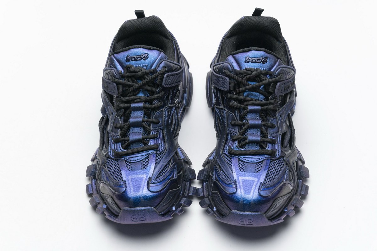 568615 W2MA1 5610 Blenciaga Track 2 Sneaker Chameleon