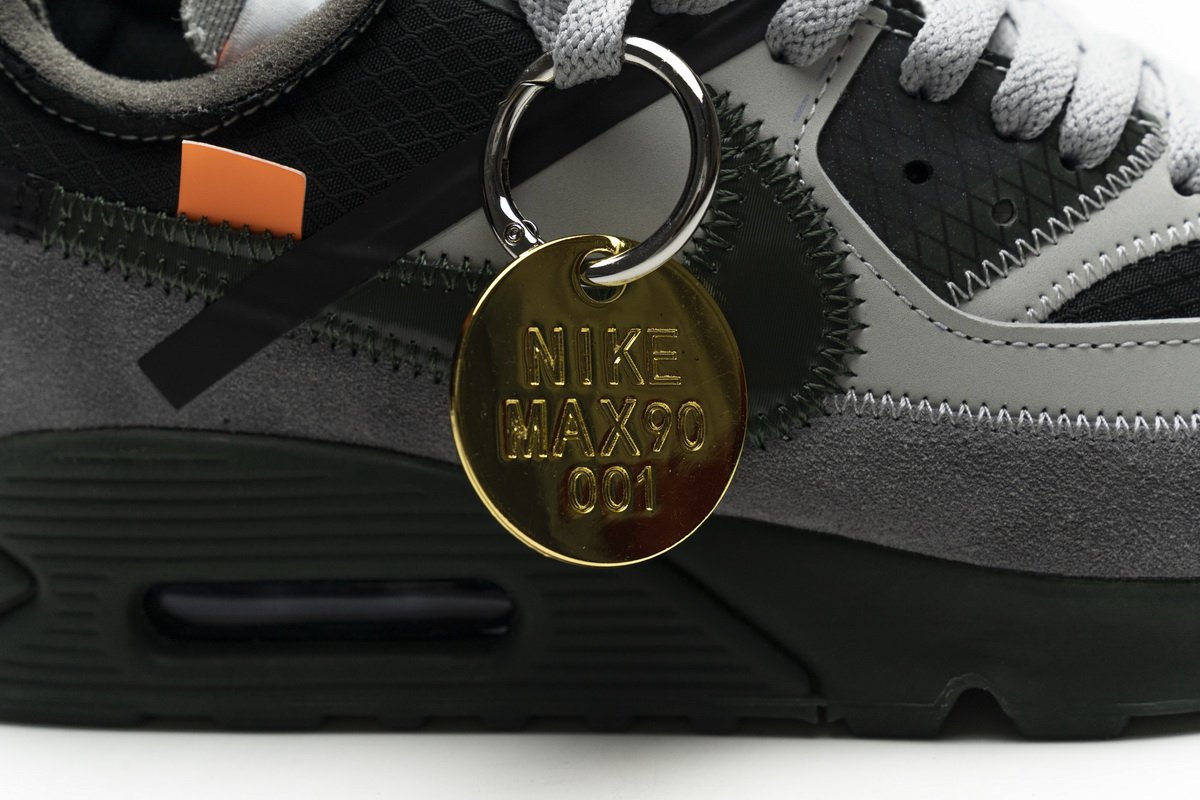 OFF-White x Nike Air Max 90 Grey