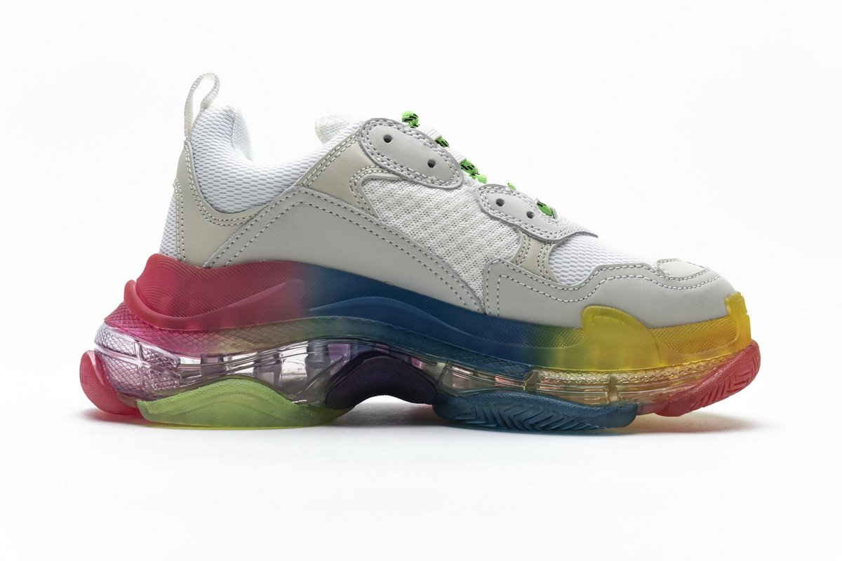544351 w09e1 1895 Ba*len*cia*ga triple s rainbow