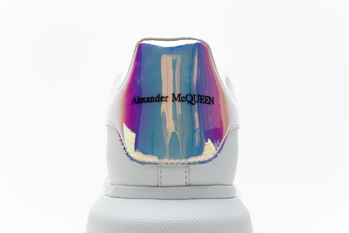 462214 WHGP7 9001 Ale*d*r M*Q*en Sneaker White Blue Laser