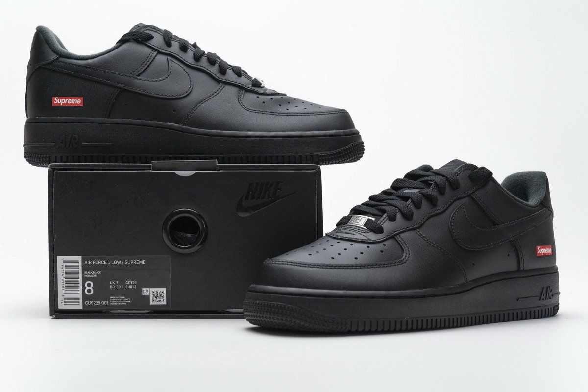 cu9225-001 S*p*e x nike air force 1 low black