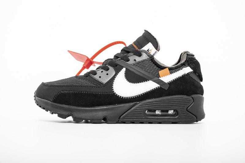 Off-White x Nike Air Max 90 “All Black” AA7293-001
