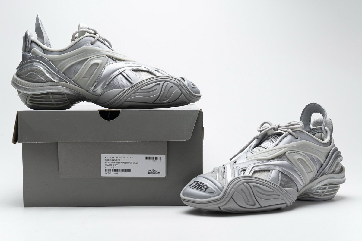 Ba*len*cia*ga tyrex 5.0 sneaker silver