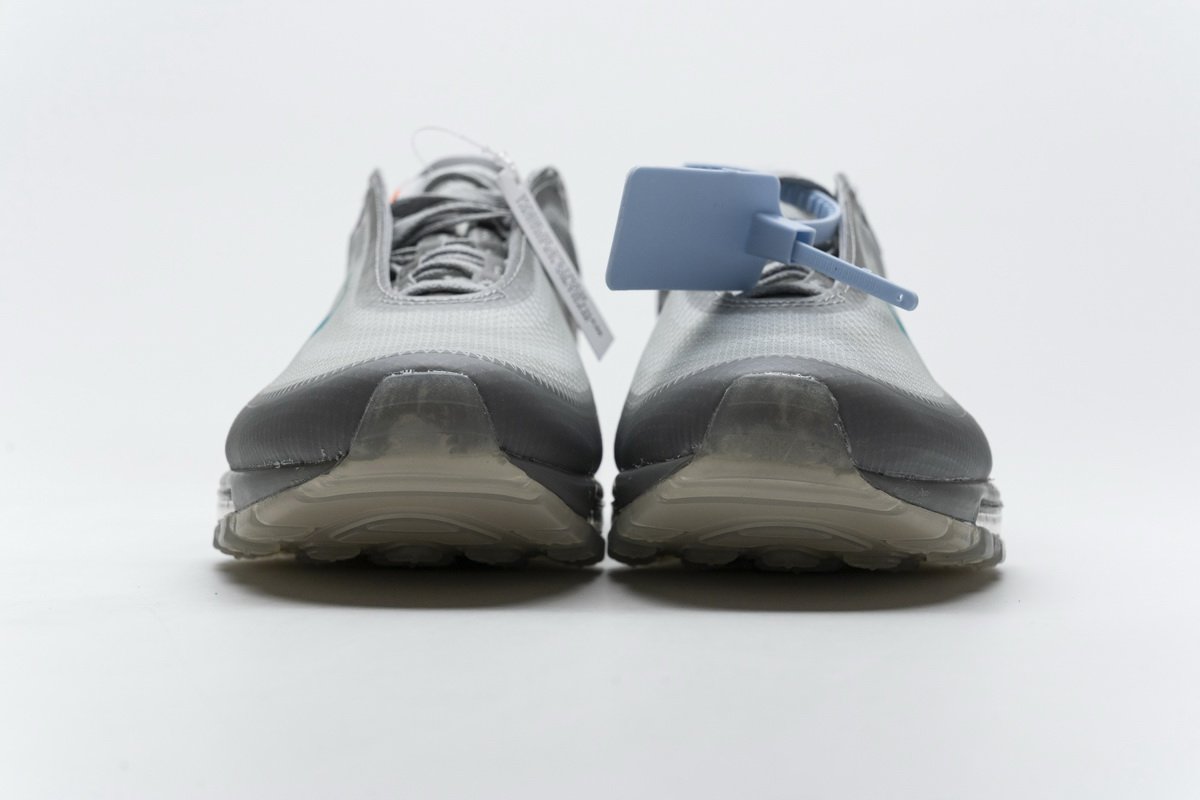 AJ4585-101 Off-White x Nike Air Max 97 Wlolf Grey Menta