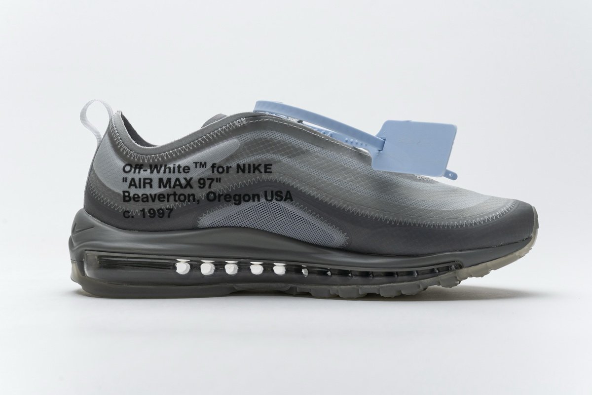 AJ4585-101 Off-White x Nike Air Max 97 Wlolf Grey Menta