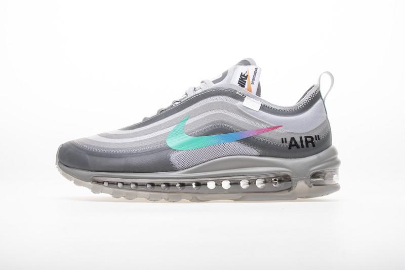 OFF WHITE X Nike Air Max 97 “Wolf Grey Menta” AJ4585-012