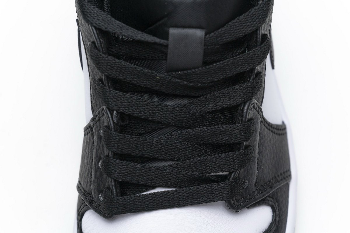 BQ6931-100 Air Jordan 1 Mid GS Black Toe