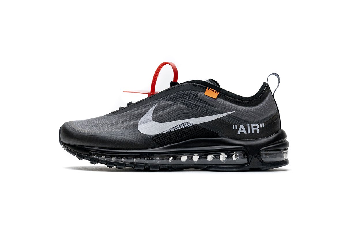 AJ4585-001 Off-White x Nike Air Max 97 All Black