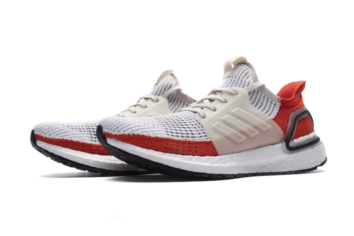 Ultra Boost 5.0(2019) Raw White Active Orange F35245