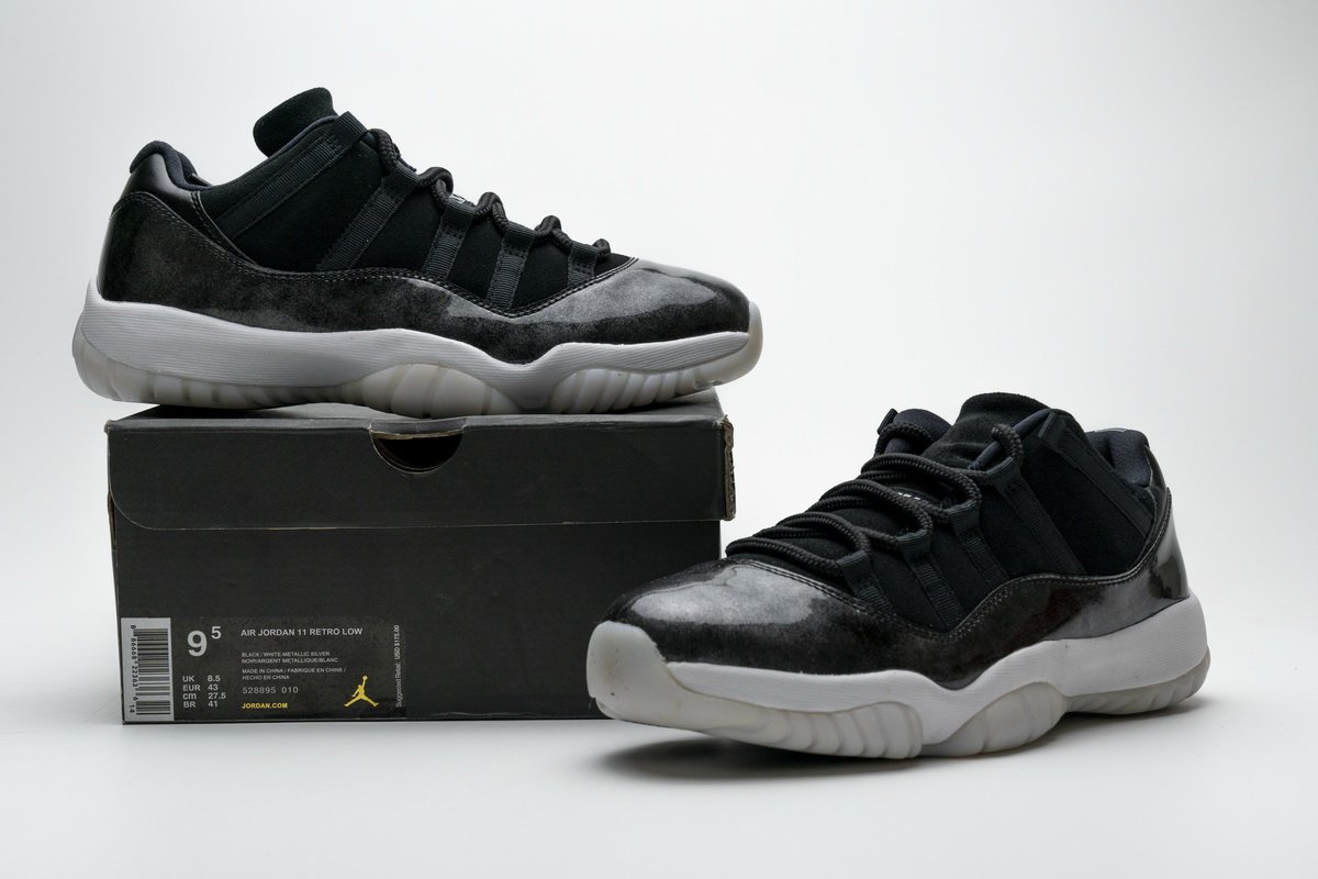528895-010 Air Jordan 11 Retro Low “Barons”