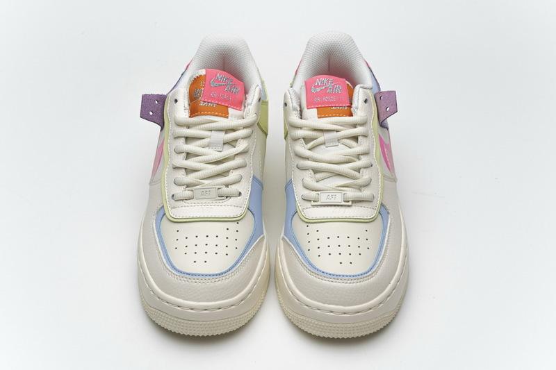 CU3012-164 Nike W Air Force 1 Shadow Pale Ivory Pink