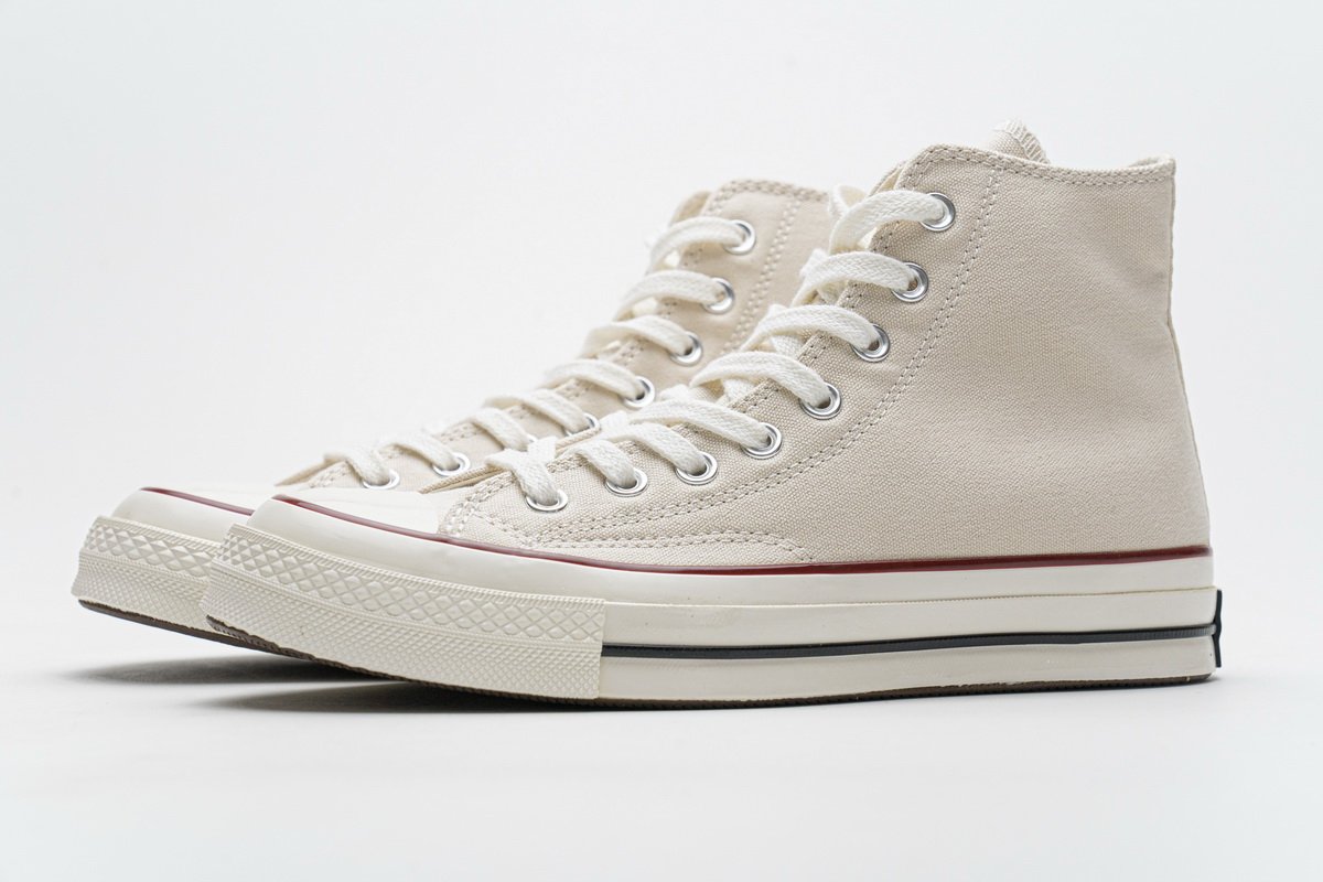 162053C Converse Chuck 70 HI Parchment Garnet Egret