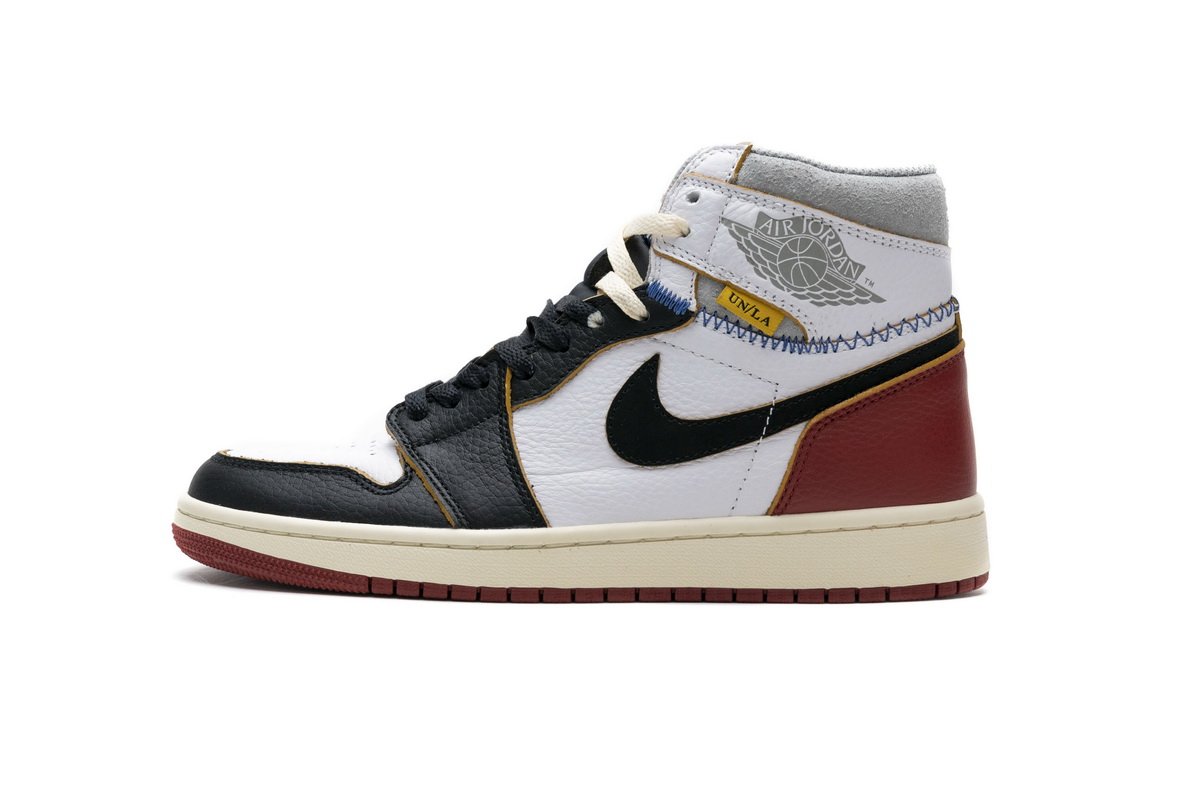 BV1300-106 Air Jordan 1 Retro High Union Los Angeles Black Toe