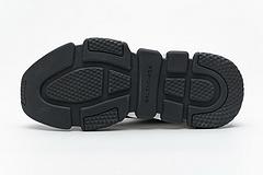 Ba*len*cia*ga speed clear sole sneaker black white red
