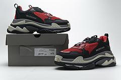 483513 w06e1 1006 Ba*len*cia*ga triple s black red grey