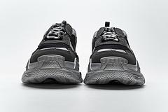 483546 w06f1 0841 Ba*len*cia*ga triple s black grey silver