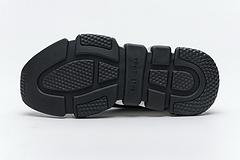 Ba*len*cia*ga speed clear sole sneaker black white