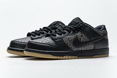 304292-003 Nike Dunk Low Pro SB Black Ostrich Skate