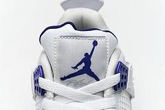 CT8527-115 Air Jordan 4 Retro “Metallic Purple”