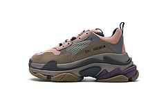 490672 w09o5 1036 Ba*len*cia*ga triple s grey pink