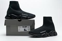 Ba*len*cia*ga speed clear sole sneaker black