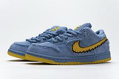 CJ5378-400 Grateful Dead x Nike SB Dunk Low Pro QS“ Blue Bear”