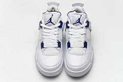 CT8527-115 Air Jordan 4 Retro “Metallic Purple”