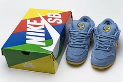 CJ5378-400 Grateful Dead x Nike SB Dunk Low Pro QS“ Blue Bear”
