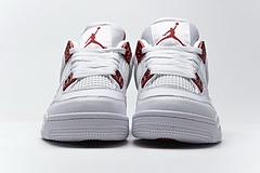 CT8527-112 Air Jordan 4 Retro “Metallic Red”