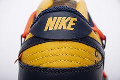 CT0856-700 OFF WHITEx Nike Dunk SB Low White Michigan