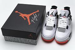 308497-116 Air Jordan 4 Retro “Pale Citron”