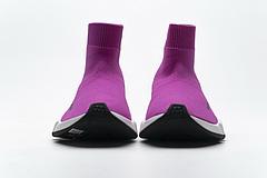 Ba*len*cia*ga speed clear sole sneaker fuchsia white
