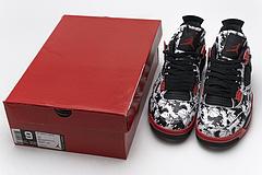 BQ0897-006 Air Jordan 4 Retro Singles Day Tattoo
