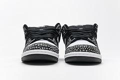 CD2563-003 Nike SB Dunk Low Pro ISO Black White