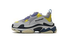 541624 w06e2 7282 Ba*len*cia*ga triple s black grey blue