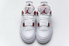 CT8527-112 Air Jordan 4 Retro “Metallic Red”