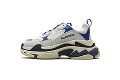 490672 w09o5 1005 Ba*len*cia*ga triple s black blue violet
