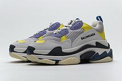 541624 w06e2 7282 Ba*len*cia*ga triple s black grey blue