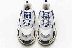 490672 w09o5 1005 Ba*len*cia*ga triple s black blue violet
